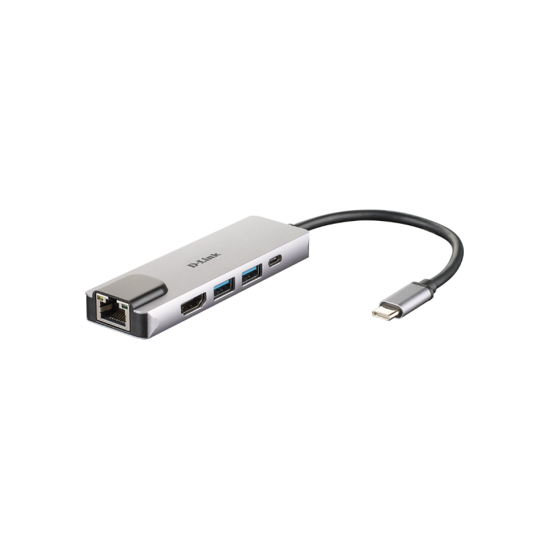 D-Link Station d'accueil Hub USB-C 5-en-1