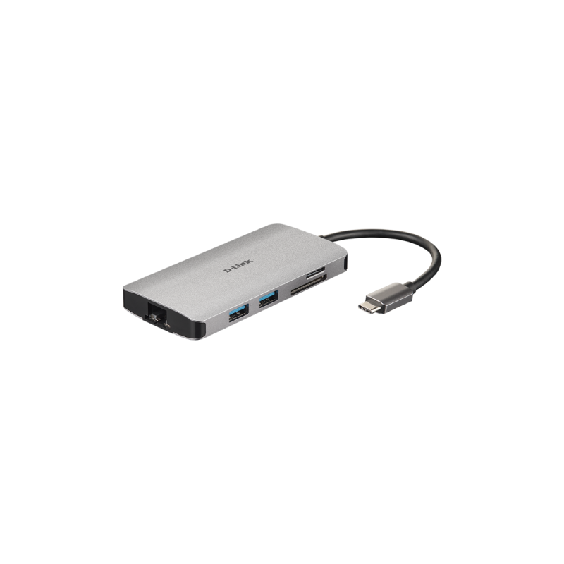 D-Link Station d'accueil Hub USB-C 8-en-1