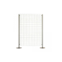 Ulmann Grilles exposition 172x122cm mailles acier 10x5cm Gris