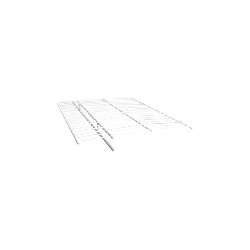 Ulmann Tablettes pour grilles maille acier 5x5cm blanche 20x121cm