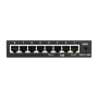 D-Link 8 ports 10/100Mbps dont 4 ports PoE Métal Budget PoE 52W