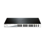 D-Link Smart L2 24x 10/100Mbps PoE/PoE+ & 2x Combo GbE/SFP 2x GbE