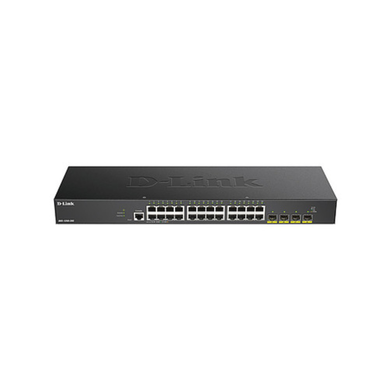 D-Link Smart+ L2+ 24 ports Gigabit & 4 ports 10GbE SFP+