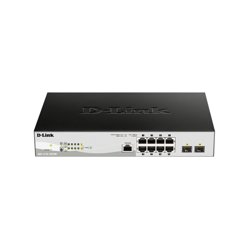 D-Link Smart+ L2+ 8x Gb PoE/PoE+ & 2x SFP