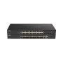 D-Link Smart+ Nuclias L2+ 24 ports 10GbE cuivre & 4x 10G/25G SFP28