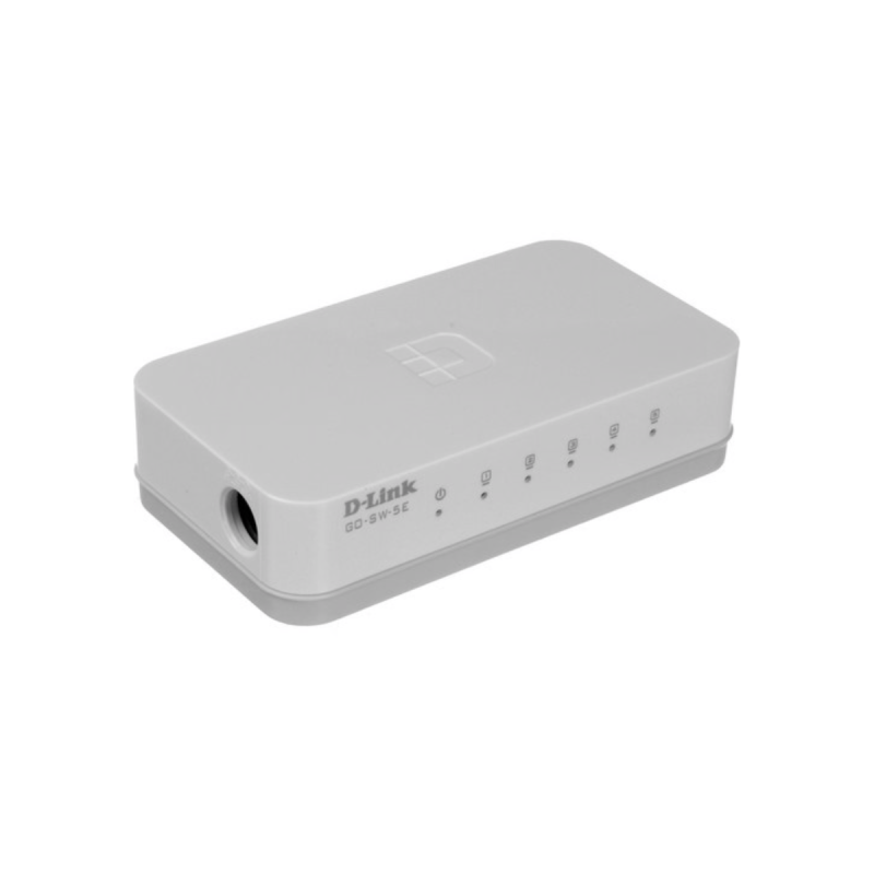 D-Link Mini switch 5 Ports 10/100Mbps, format de bureau D-link Green