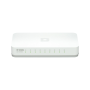 D-Link Mini switch 8 Ports 10/100Mbps, format de bureau D-link Green