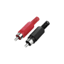 Hama Fiche RCA mâle, soudable, 2 pc.