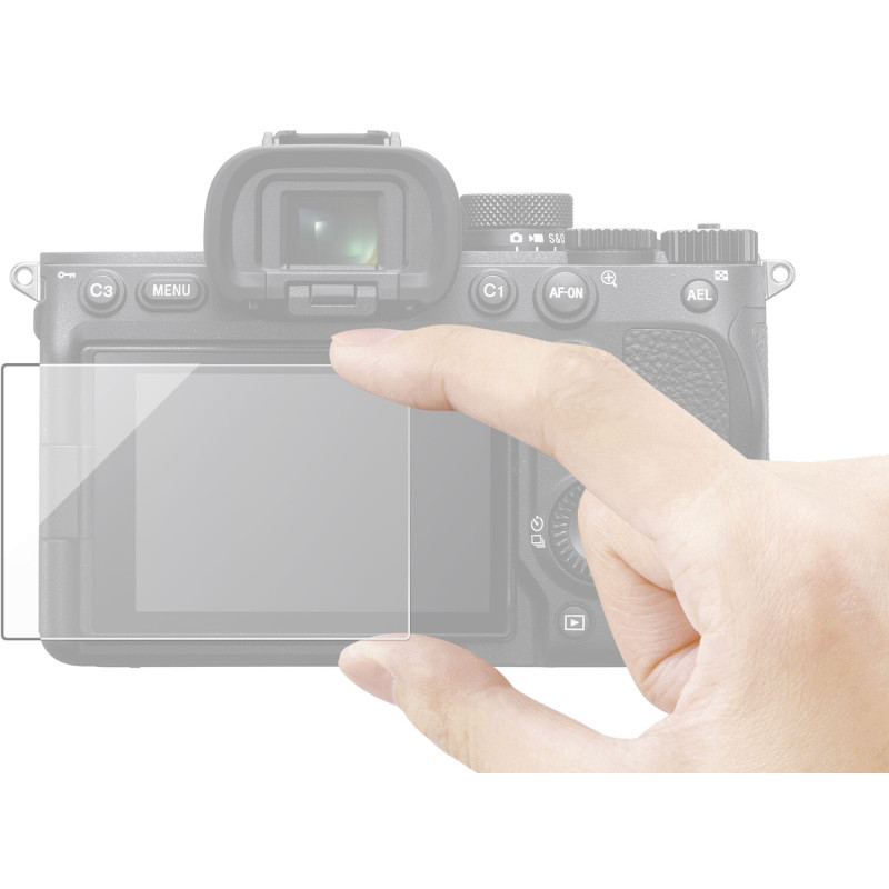 Sony PCK-LG2 Protecteur d'écran en verre Compatible pour Sony A7 IV