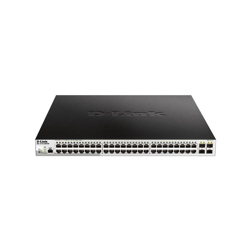 D-Link Switch L2+ 48 ports Gigabit PoE/PoE+ & 4 ports SFP