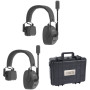 CAME-TV KUMINIK8 Duplex Digital Wireless Headset 450M Ear 2 Pack