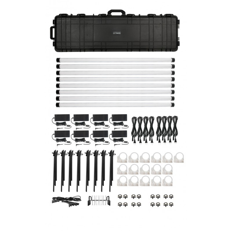 Nanlite Pavotube II 30XR Kit de 8 tubes