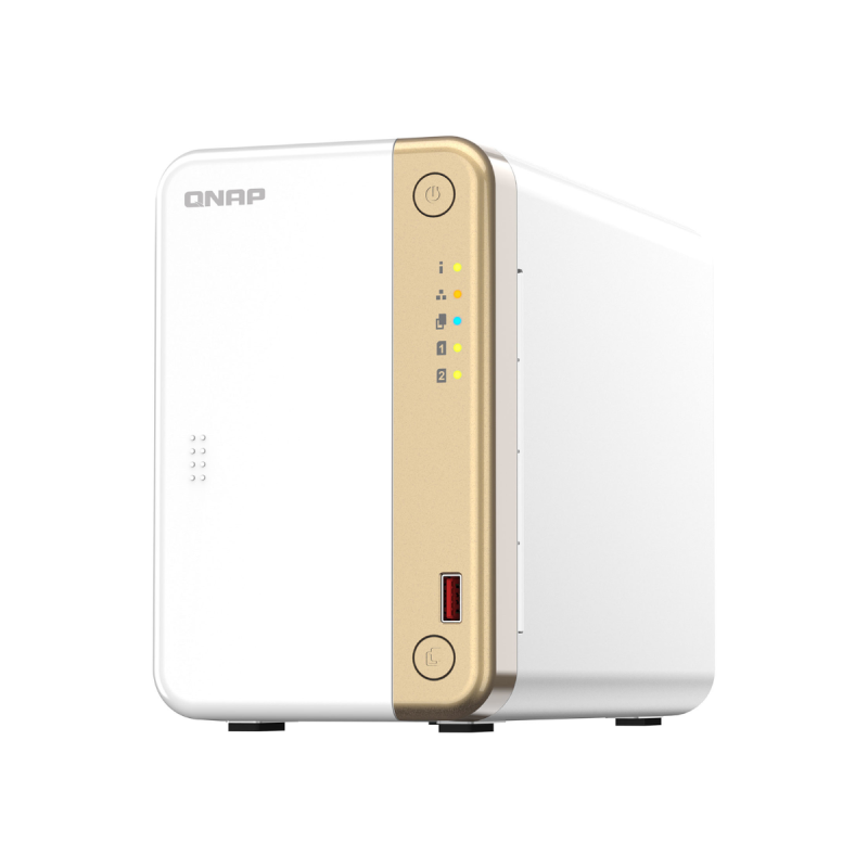 QNAP Tour TS-262-4G 2TB (2x1TB) IronWolf