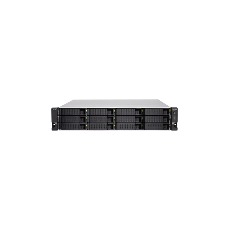 QNAP NAS Rack 2U Boitier nu 12 baies 3.5"/2.5" Alim. redondante