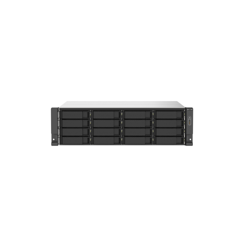 QNAP NAS Rack 3U Boitier nu 16 baies 3.5"/2.5" Alim. redondante