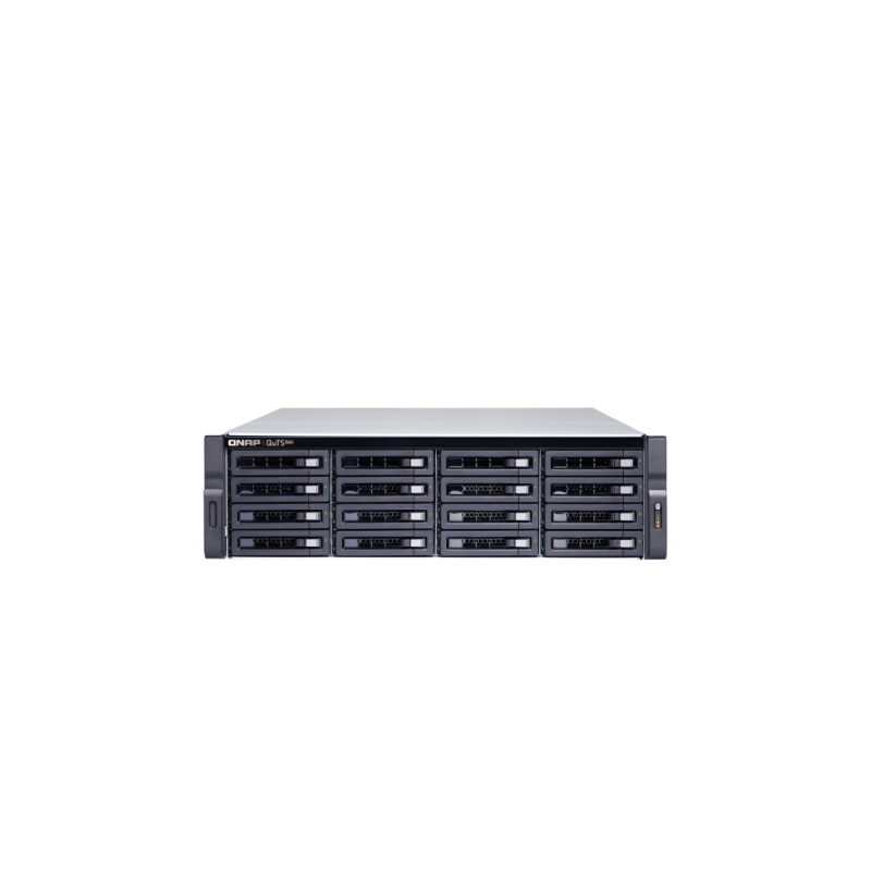 QNAP NAS Rack 3U Boitier nu 16 baies 3.5"/2.5" Alim. redondante