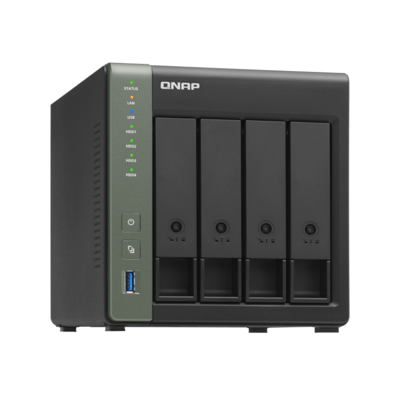 QNAP Tour TS-431X3-4G 4TB (4x1TB) Disques IronWolf