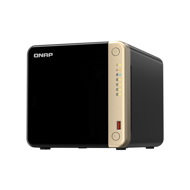 QNAP Tour TS-464-8G 8TB (4x2TB) disques WD Red PRO