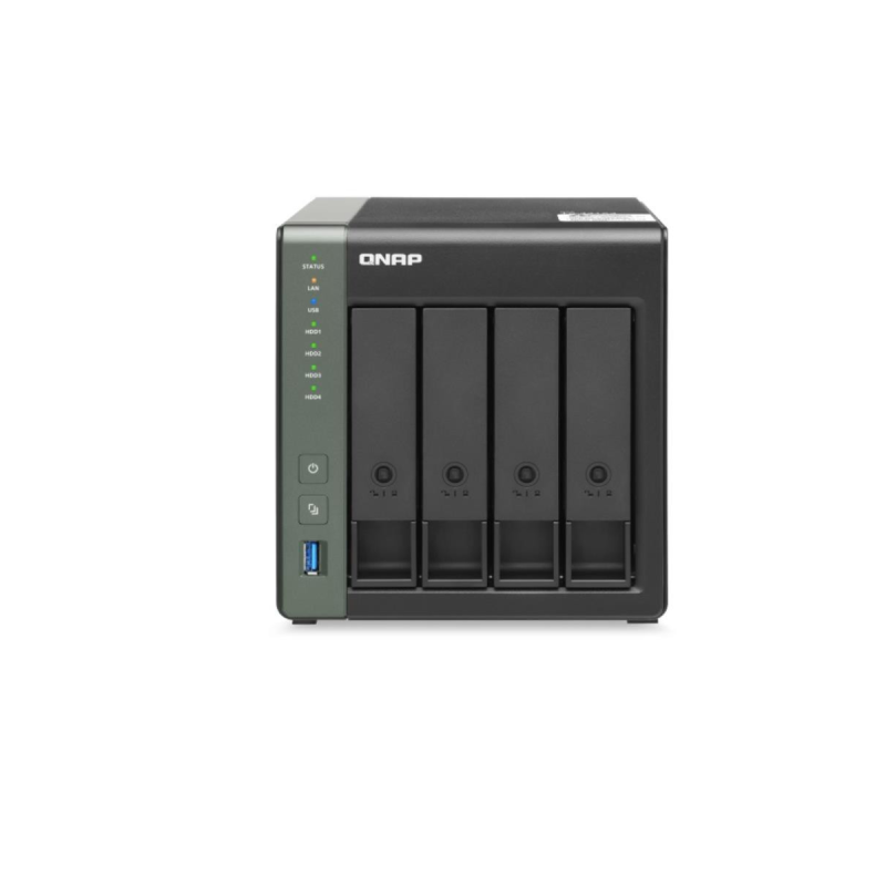 QNAP Tour TS-431X3-4G 24TB (4x6TB) Disques IronWolf Pro