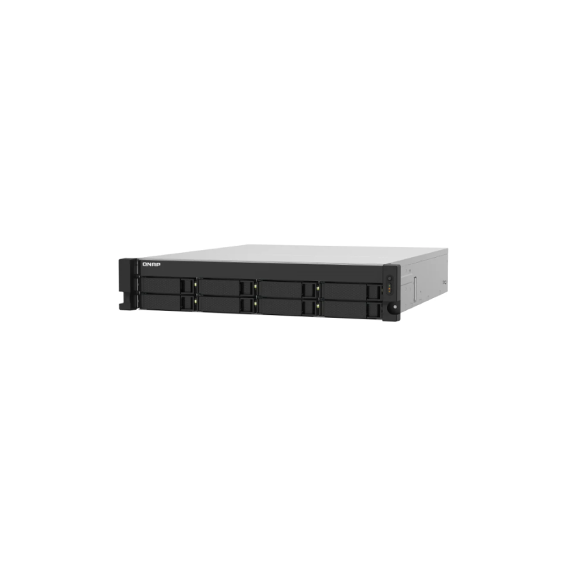 QNAP NAS Rack 2U Boitier nu 8 baies 3.5"/2.5" Alim. interne