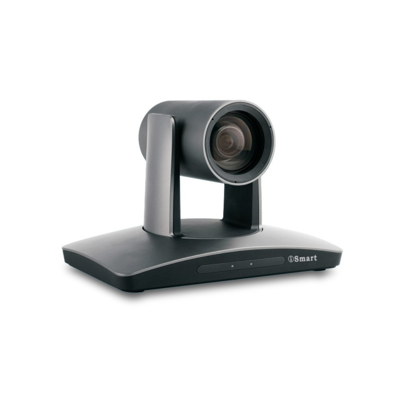 Ismart Caméra PTZ full HD IP H.265 - 1/2,8" 2,14 Mpx 12x Gris