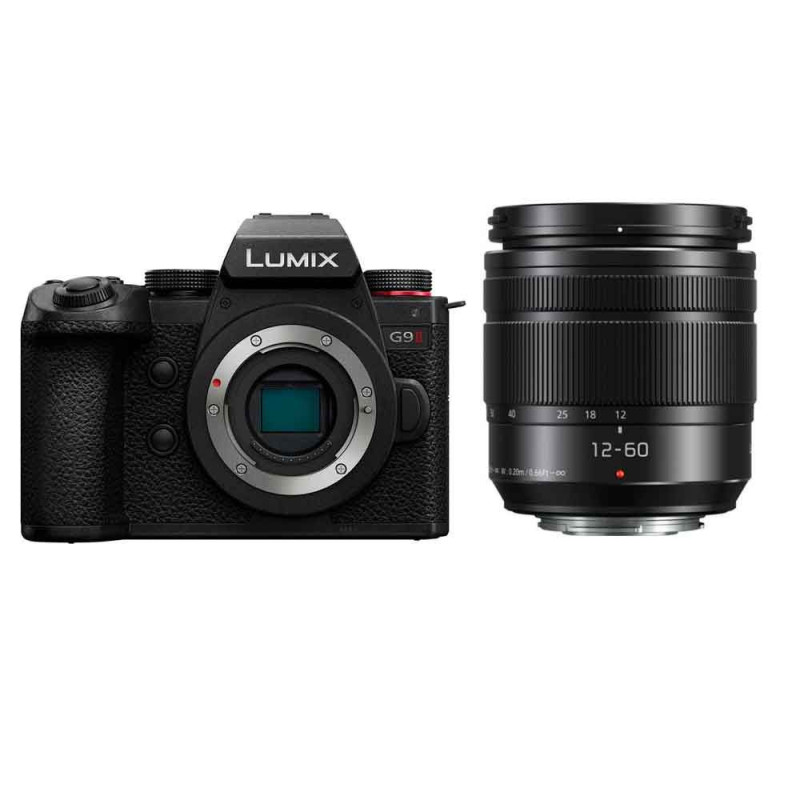 Panasonic Appareil Photo Lumix G9 II Objectif 12-60 mm f/3.5-5.6 ASPH