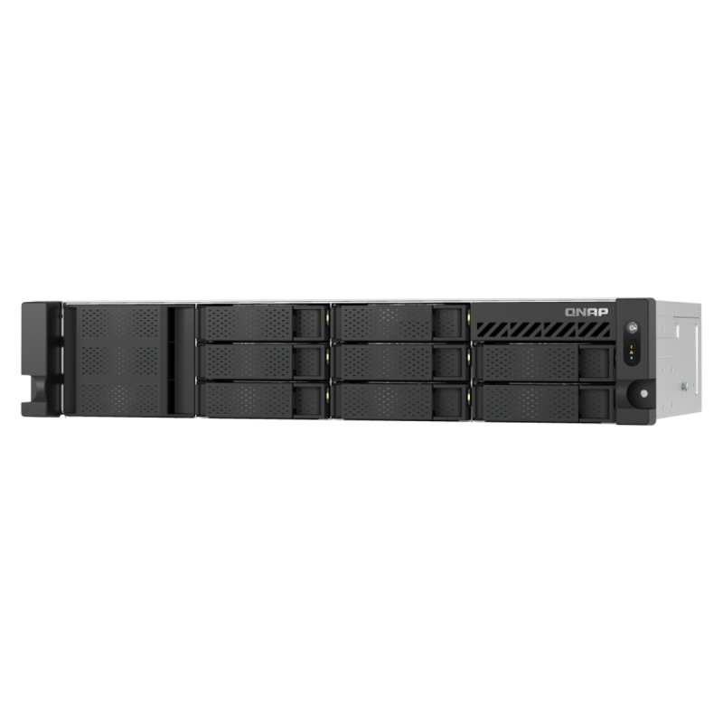 QNAP Rack 2U TS-855EU-RP-8G 160TB (8x20TB) disques WD Red PRO