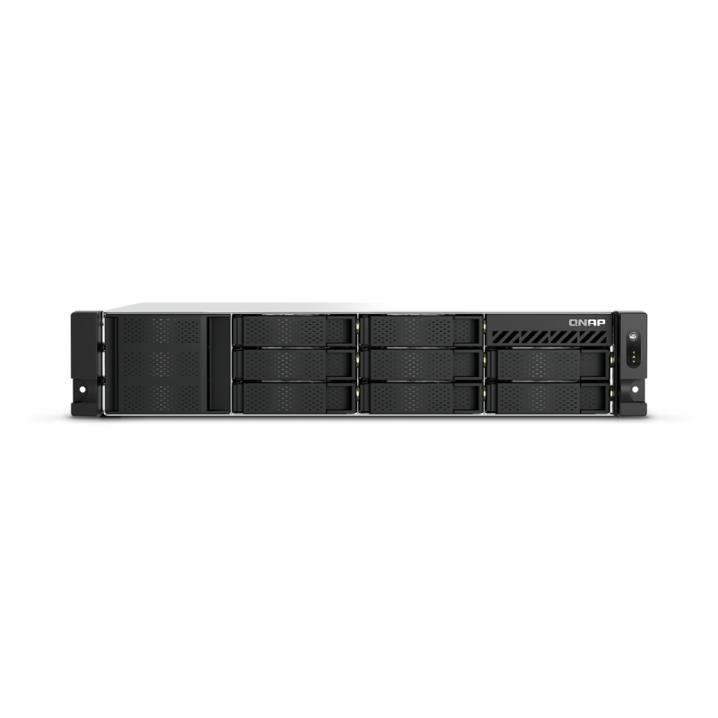 QNAP Rack 2U TS-855EU-8G 80TB (8x10TB) disques IronWolf