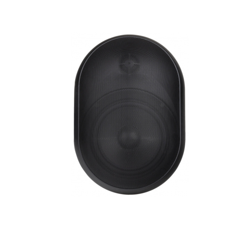 Rondson Enceinte murale ovoide NOIRE IP55  30/15/7.5/3.75W 100V 4ohms