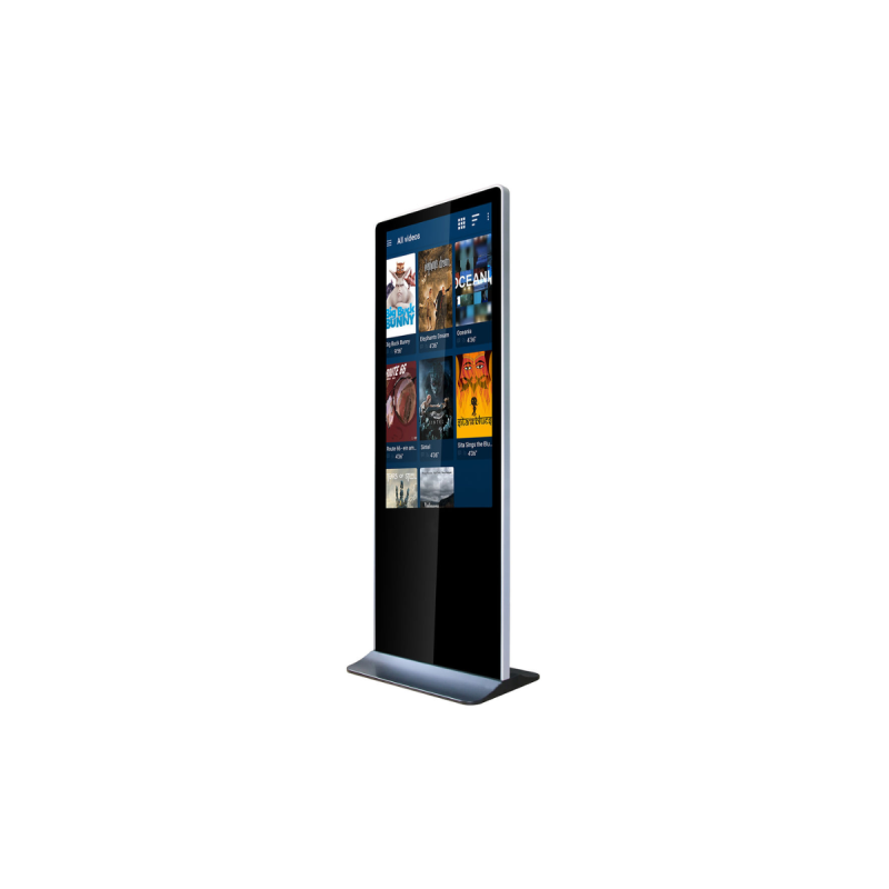 Kimex Totem vidéo double face 55" FULL HD 500 cd 24h/7j - Indoor