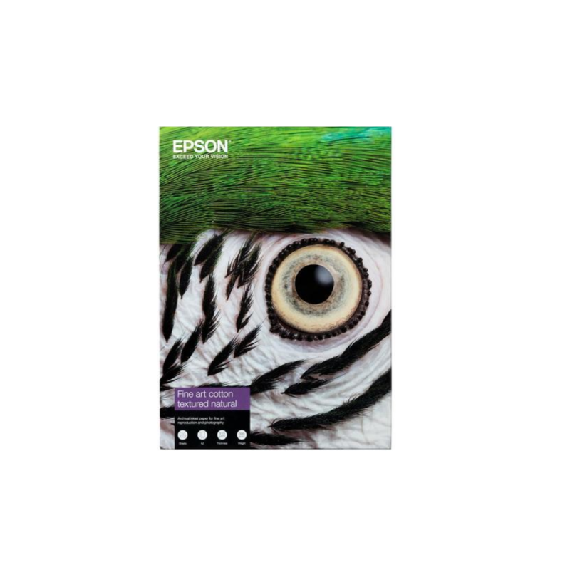 Epson Fine Art Cotton Textured Bright 300g - A2 - 25 feuilles