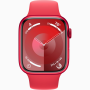 Apple Watch Series 9 GPS 45mm (Prod)Red Alu Red Sp Bnd S/M