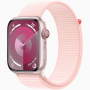 Apple Watch Series9 Cell 45mm Pink Alu Light Pink Sport Loop