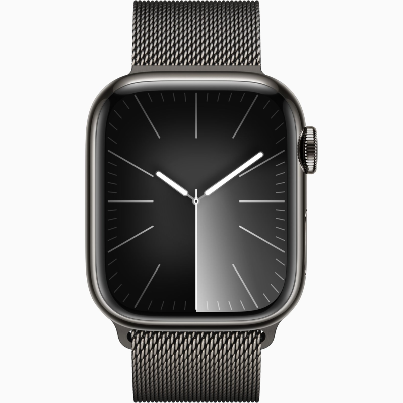 Apple Watch Series9 Cell 41mm Graphite Ssc Graphite Milan Lo