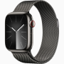 Apple Watch Series9 Cell 41mm Graphite Ssc Graphite Milan Lo