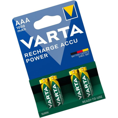 Piles rechargeable Varta LR03 AAA 1,2 v 800 mAh Nimh