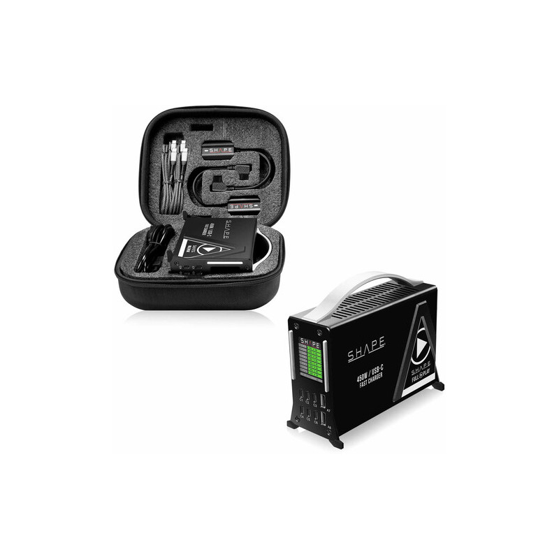 Shape Kit chargeur rapide 450W USB-C pour G-Mount/V-Mount/B-Mount