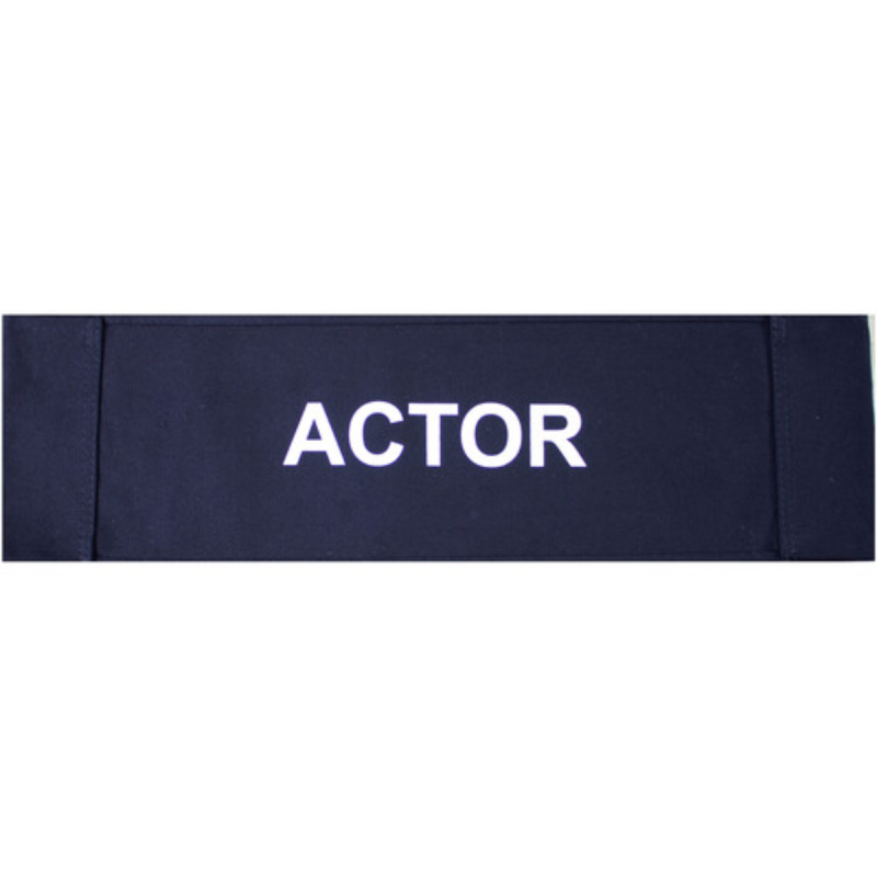 Filmcraft Prepreinted White Canvas - Actor