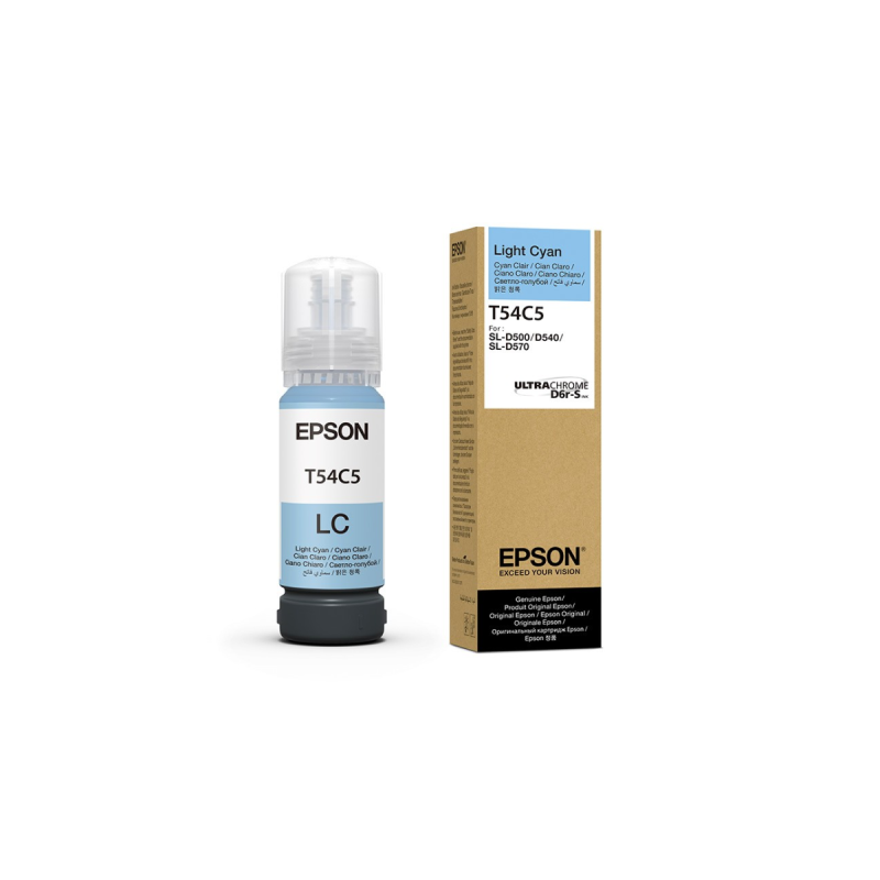 Epson T54C5 - Light Cyan - Flacon - SL-D500