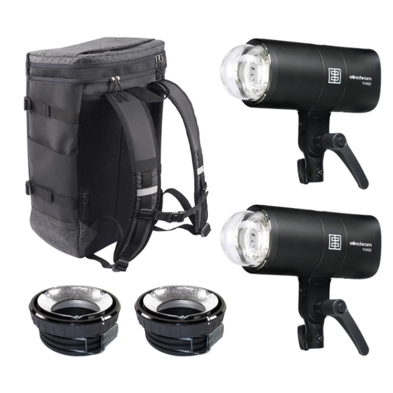 Elinchrom Three dual kit off camera