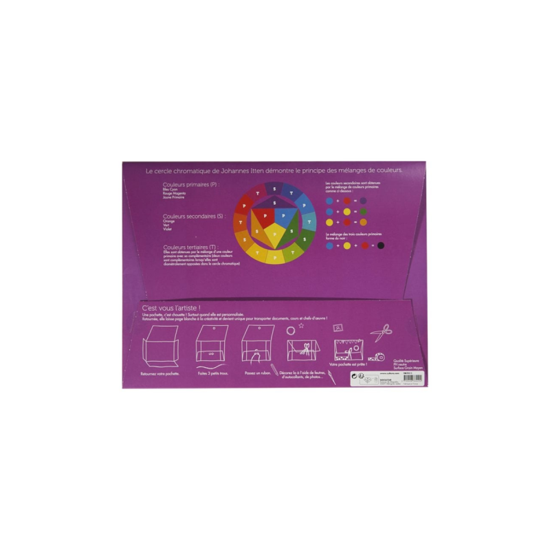 Bd SWP15 jeu de 12 feuilles couleurs pour  PC15