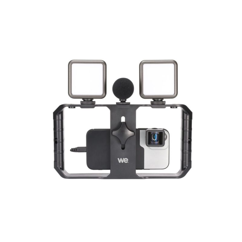 WE Support/Rig universel pour Vlogging pour smartphones stabilisateur