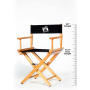 Filmcraft JR Director chair 15" SEAT HEIGHT NATURAL FRAME/BLACK