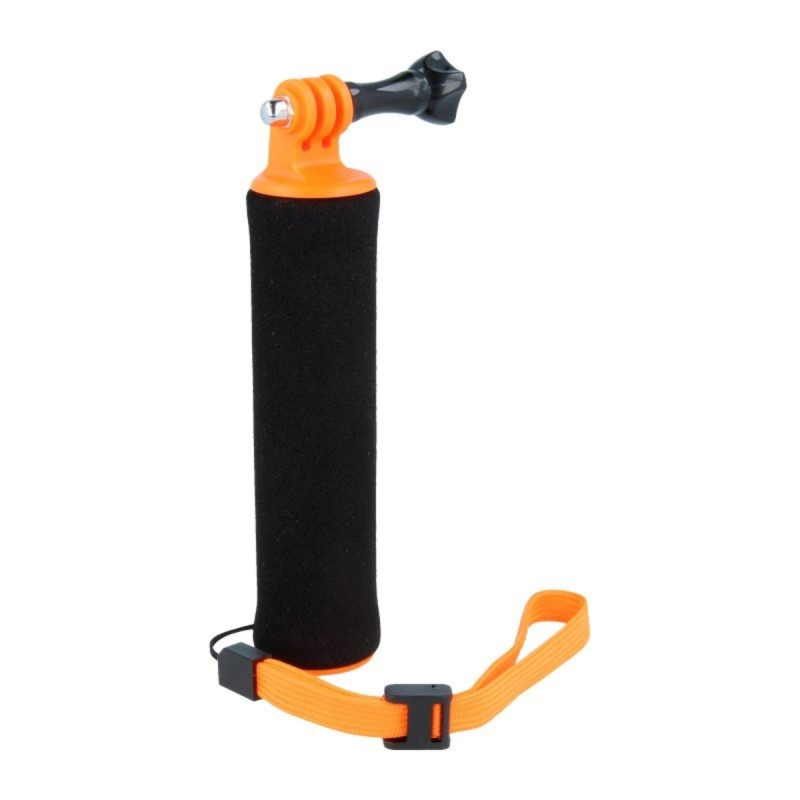 Caruba Padded Floating Handgrip GoPro Mount (black / orange)