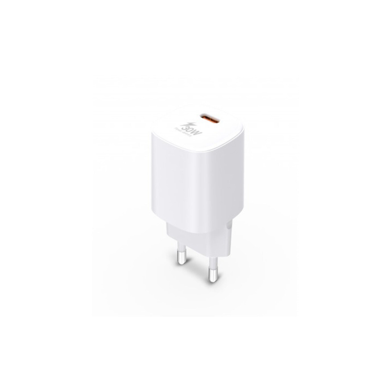 Urban Factory Chargeur Secteur Usb-C 30Watts (Eu) Blanc