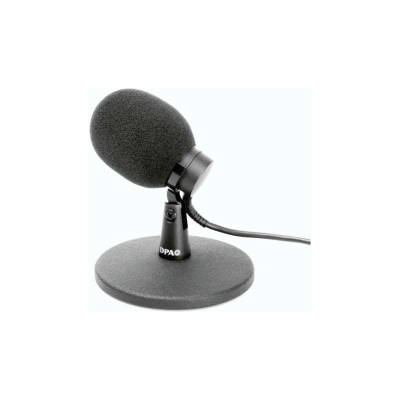 DPA Microphone supercardioïde 4018 avec Kit table, Câble sur le côté