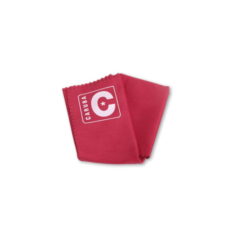 Caruba Microfiber Lens cloth 30x30 Red