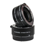 Caruba Extension Tube Set - Olympus/Panasonic MFT Chrome (version II)