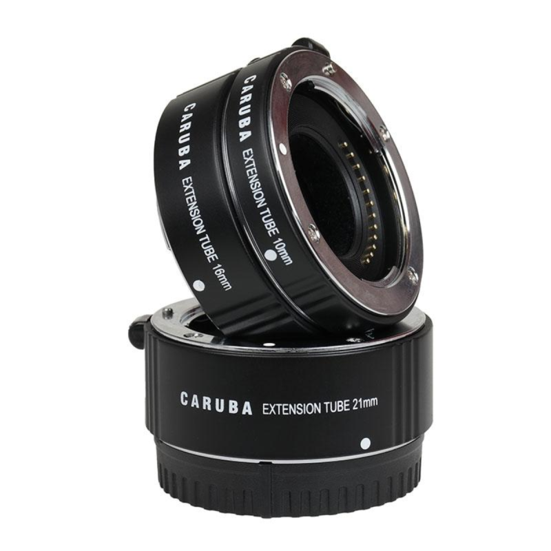 Caruba Extension Tube set Pentax Q Chroom