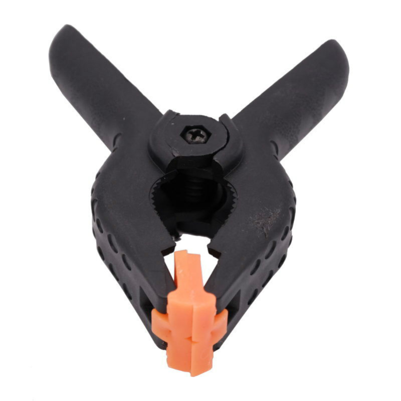 Caruba Background Clamp Black/Orange Large (4 pieces)